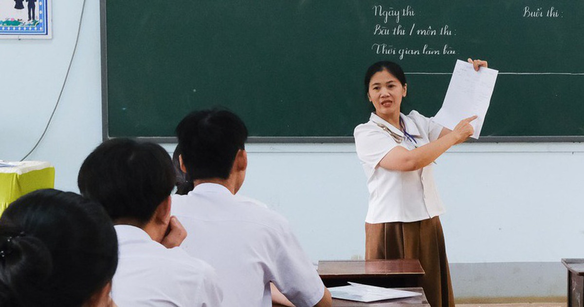 Tố giác thí sinh mang điện thoại vào giải bài thi tại Gia Lai là sai sự thật