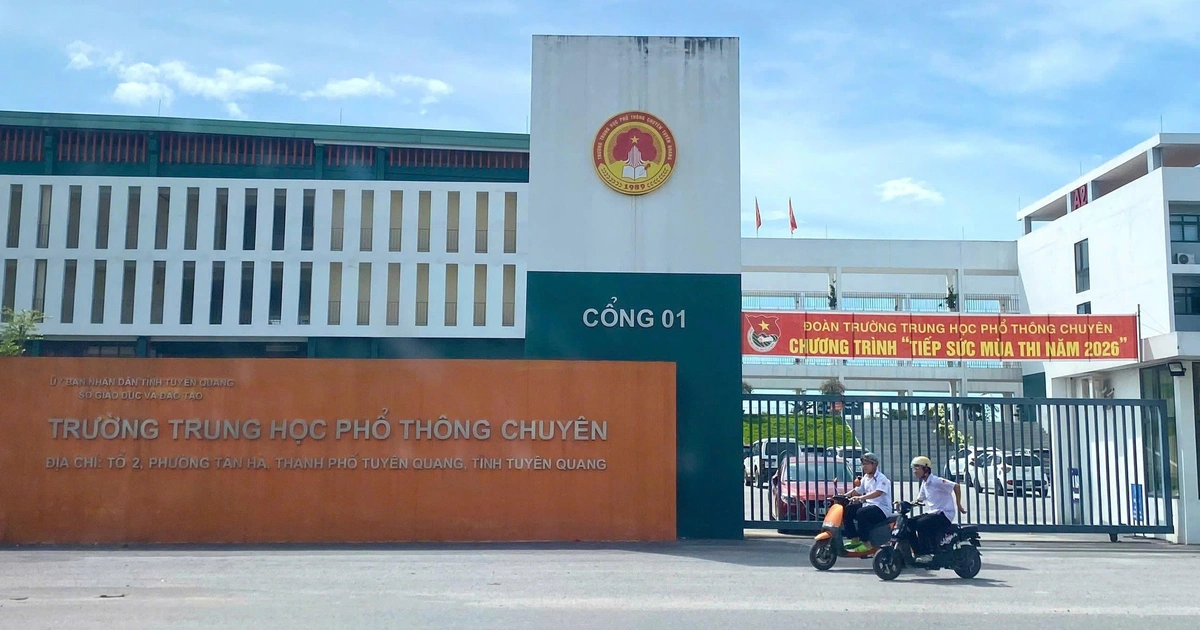 Vụ hơn 140 điểm 10 toán bất thường: Khởi tố thêm giáo viên môn văn Trường THPT chuyên Tuyên Quang