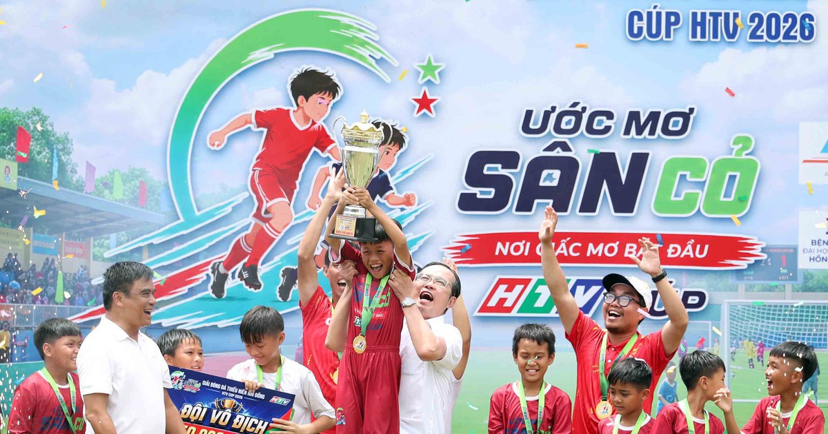 Phường An Phú, Vũng Tàu vô địch Giải bóng đá Thiếu niên, Nhi đồng TP.HCM - Cúp HTV 2026