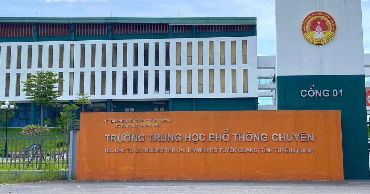 Quyền đăng ký xét tuyển đại học của 328 thí sinh chuyên Tuyên Quang ra sao?