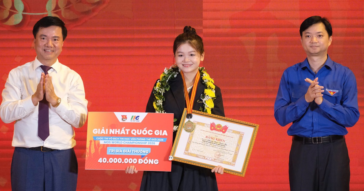4/6 đại diện Việt Nam tranh tài Vô địch tin học văn phòng thế giới là học sinh THPT