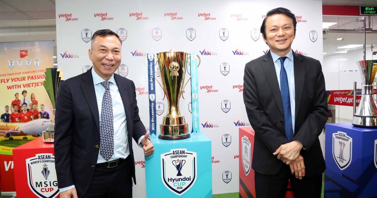 Vietjet trở thành đối tác Hàng không của ASEAN Cup 2026