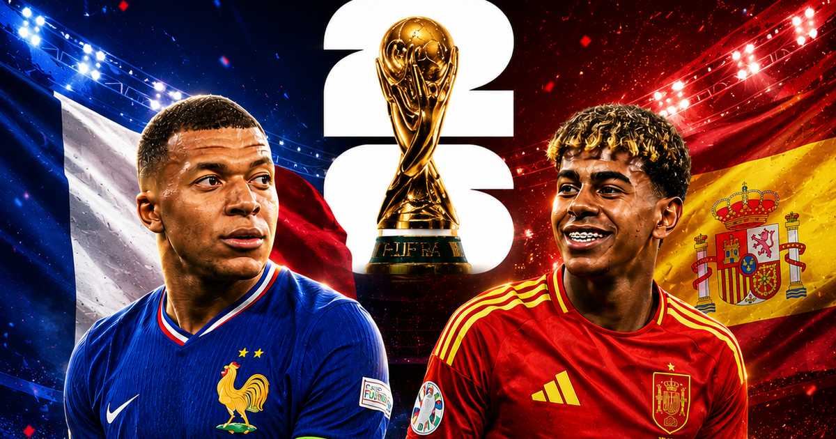 Lịch trực tiếp bán kết World Cup 2026: Pháp đấu Tây Ban Nha