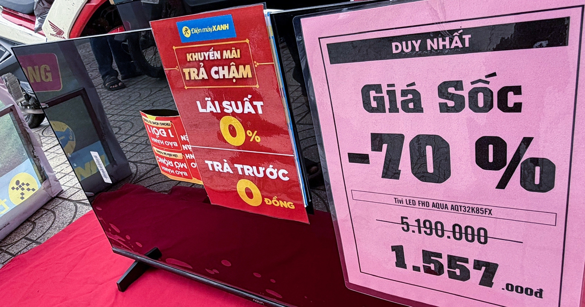 Điện máy thanh lý giảm tới 70%: Mua sao để không 'ham rẻ hóa đắt'