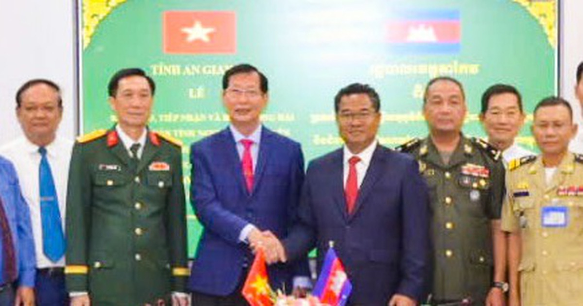 An Giang tiếp nhận 14 hài cốt liệt sĩ từ phía Campuchia
