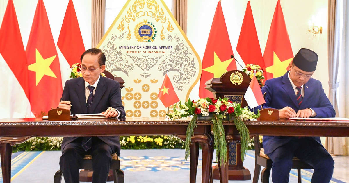 Việt Nam và Indonesia ký chương trình hành động 5 năm, đặt mục tiêu 18 tỉ USD thương mại song phương