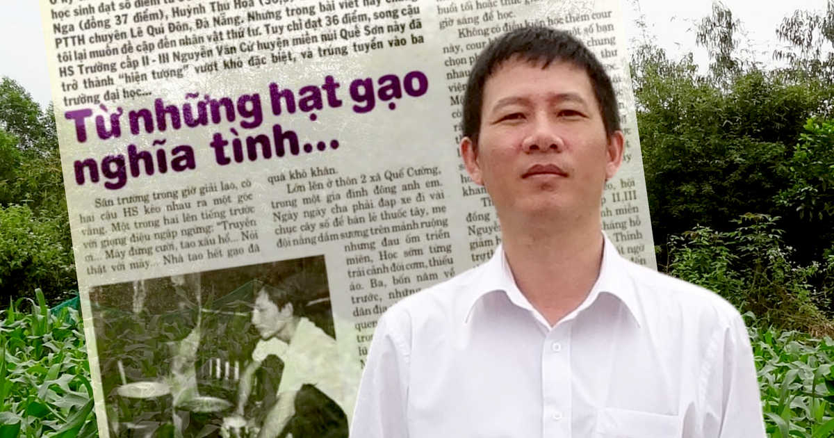 Chàng trai nghèo nhất xóm 30 năm trước giờ là tiến sĩ, giảng viên đại học