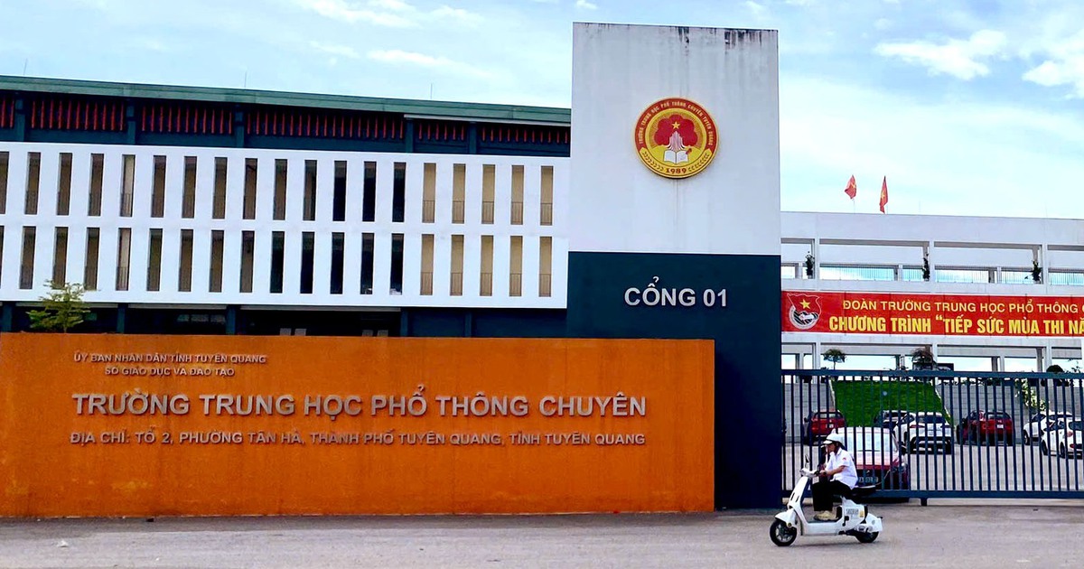 328 thí sinh chuyên Tuyên Quang được đăng ký xét tuyển đại học do chưa có kết luận điều tra