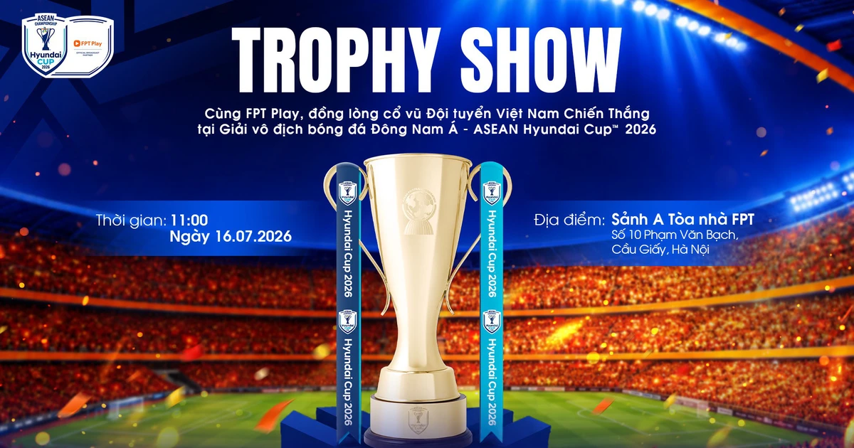 Ra mắt chiếc cúp vô địch ASEAN Hyundai Cup 2026