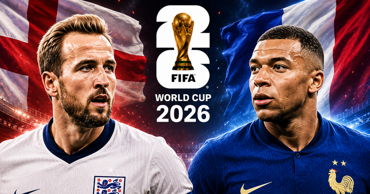 Tương quan sức mạnh giữa Anh và Pháp ở trận tranh hạng ba World Cup 2026