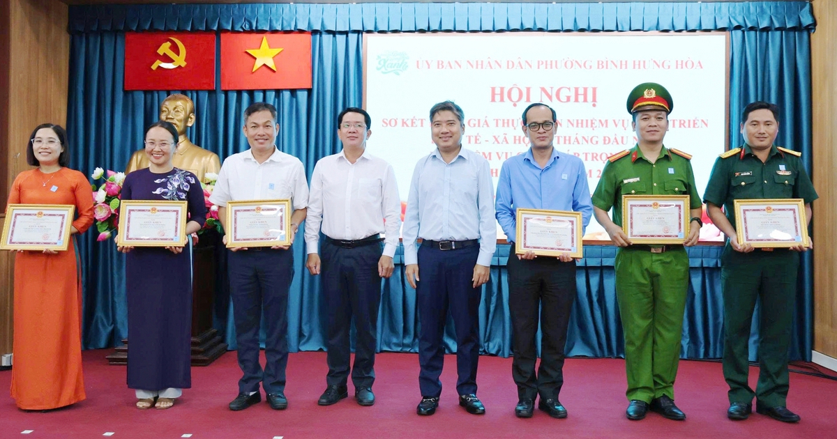 6 tháng đầu năm, phường Bình Hưng Hòa có hơn 2.200 doanh nghiệp và hộ kinh doanh đăng ký mới