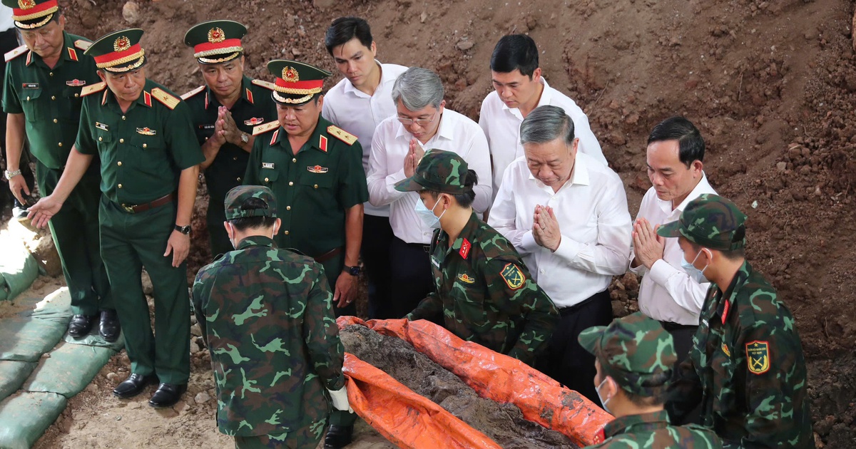 Tổng Bí thư, Chủ tịch nước Tô Lâm xúc động khi nghĩ về '58 năm các liệt sĩ lặng lẽ yên nghỉ trong lòng đất mẹ'
