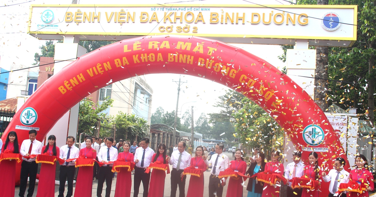 Ra mắt Bệnh viện Đa khoa Bình Dương cơ sở 2 tại Bắc Tân Uyên