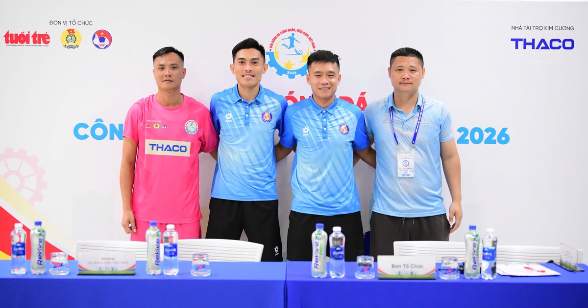 Các đội nói gì trước trận chung kết Giải bóng đá công nhân, viên chức Việt Nam 2026?