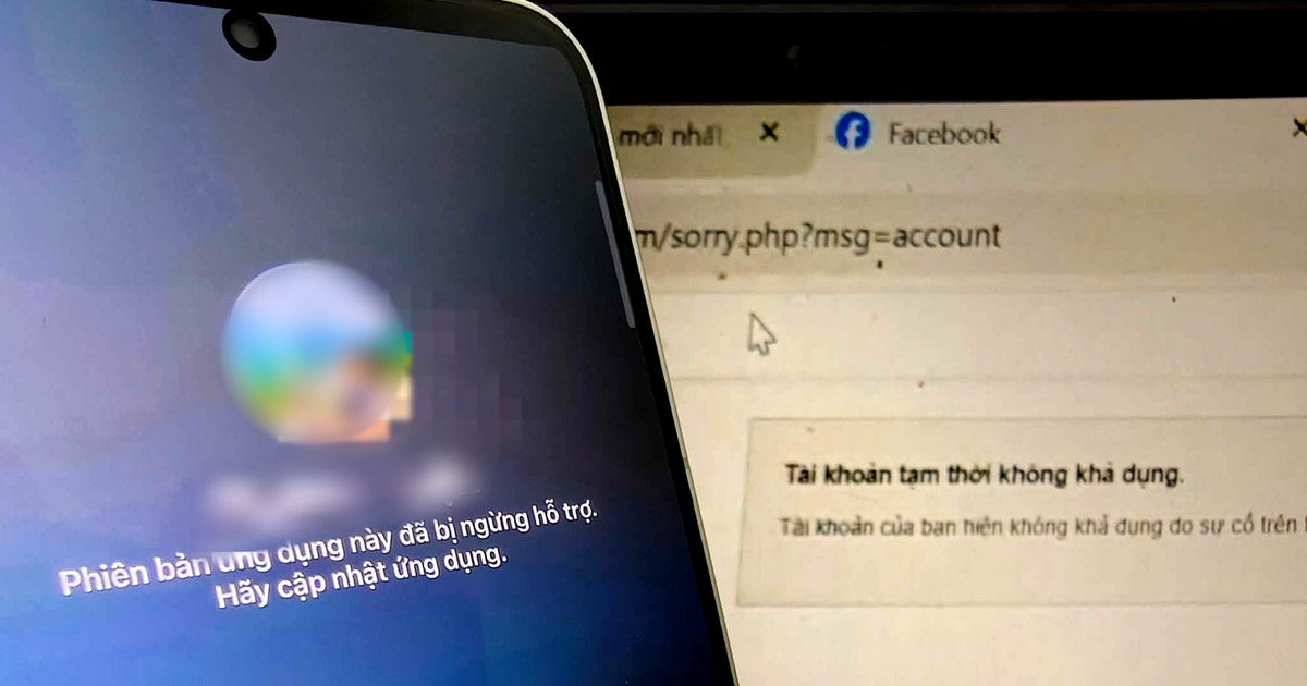 Facebook phiên bản web sập diện rộng, người dùng hoang mang lo bị hack