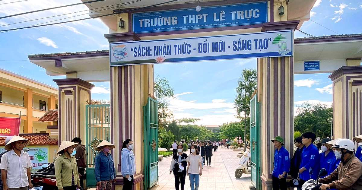 Quảng Trị khởi tố 2 giáo viên liên quan tiêu cực ở kỳ thi tốt nghiệp tại Trường THPT Lê Trực