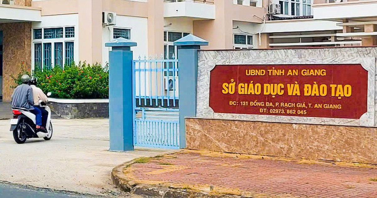 Phát hiện nhiều sai phạm ở Sở Giáo dục và Đào tạo tỉnh An Giang