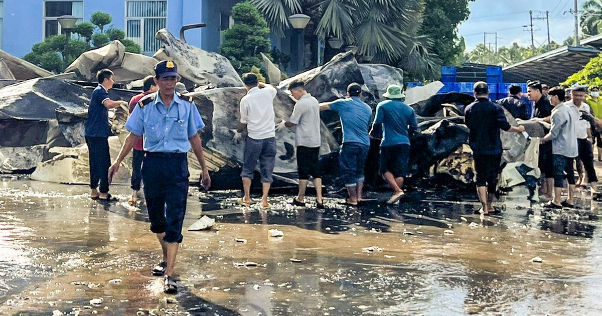 Vĩnh Long: Vụ cháy tại Công ty Gò Đàng gây thiệt hại hơn 162 tỉ đồng