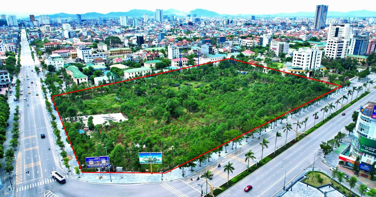 Nghệ An đấu giá khu 'đất vàng' từng dự kiến xây trung tâm hành chính tỉnh, khởi điểm 824 tỉ đồng