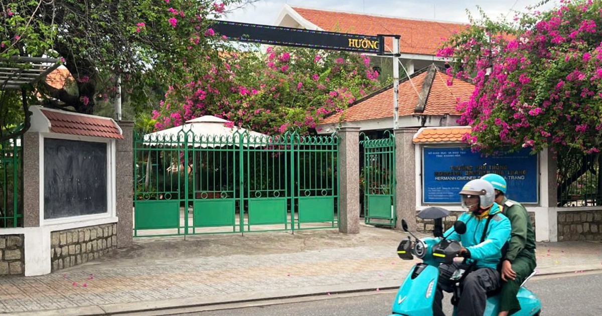 Sáp nhập Trường Hermann Gmeiner Nha Trang và học sinh cấp 3 vào Trường THPT Hoàng Văn Thụ