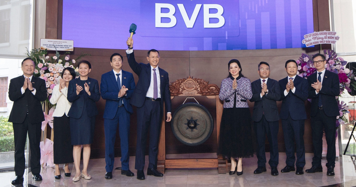 Hơn 640 triệu cổ phiếu BVB chính thức niêm yết trên HoSE
