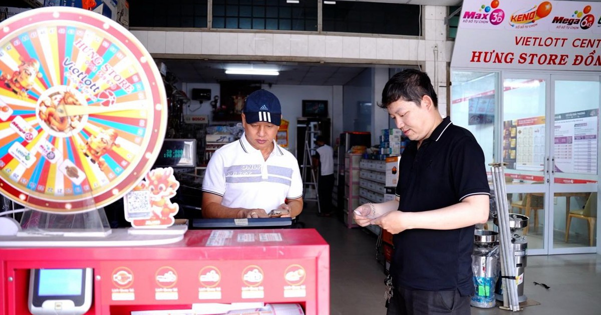 Chủ cửa hàng máy móc xây dựng bén duyên cùng Vietlott