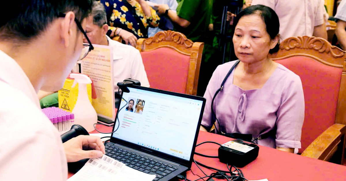 VNeID tích hợp thêm tính năng kết nối thân nhân liệt sĩ