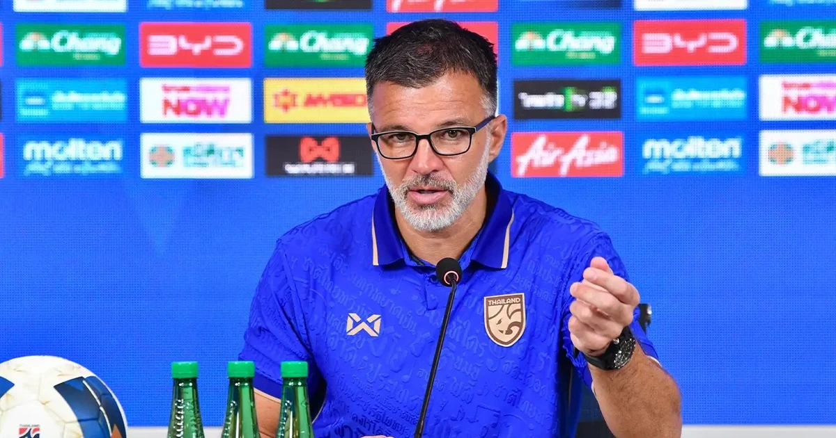 Thái Lan đặt mục tiêu bất ngờ tại ASEAN Cup 2026