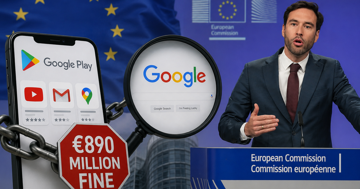 EU phạt thêm Google gần 1 tỉ USD vì ưu tiên 'sản phẩm nhà trồng' trên Google Play và công cụ tìm kiếm