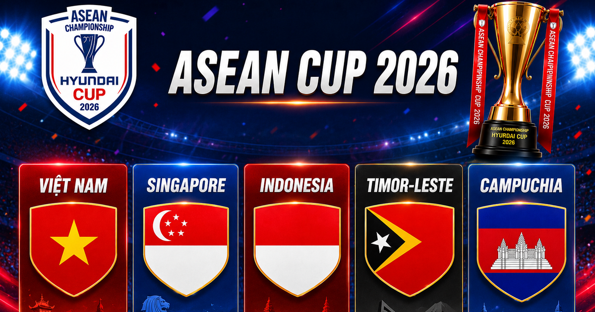 Chân dung 5 đội bóng ở bảng A ASEAN Cup 2026