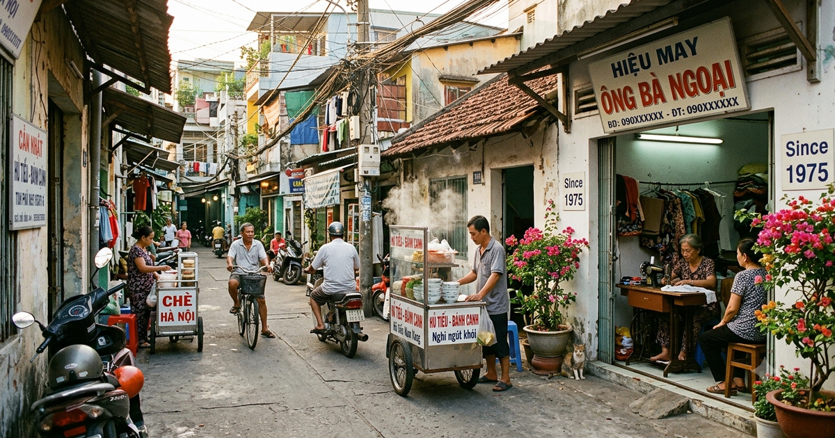 Hẻm nhỏ và ký ức người thành phố