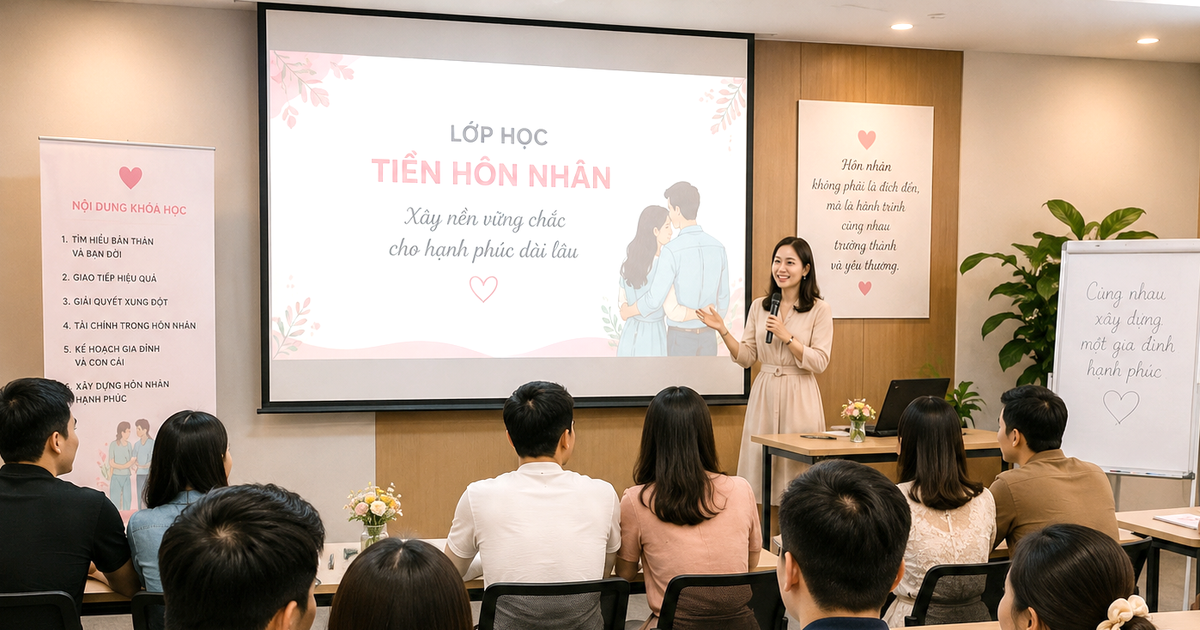 Bộ Y tế đề xuất tổ chức khóa học cho các cặp đôi trước khi kết hôn