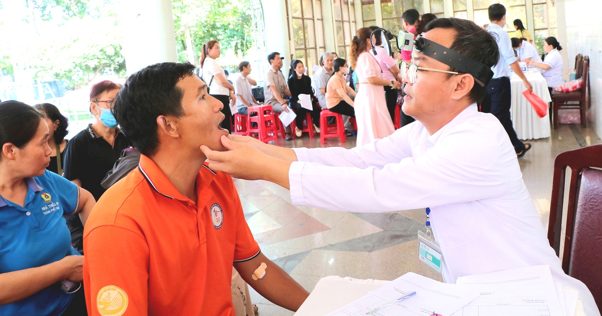 Phường Phước Thắng dẫn đầu trong chiến dịch khám sức khỏe toàn dân