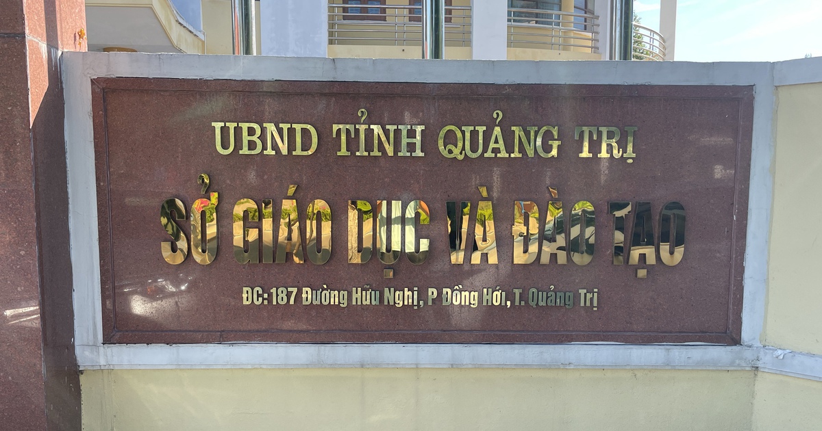 Điểm thi cao vẫn trượt viên chức, Sở Giáo dục và Đào tạo Quảng Trị nói gì?