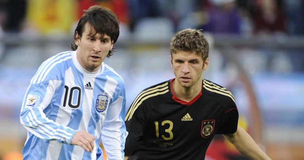 Thomas Muller gây tranh cãi khi nói về Messi