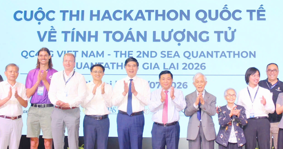 26 đội từ nhiều quốc gia tranh tài tại Hackathon điện toán lượng tử ở Gia Lai