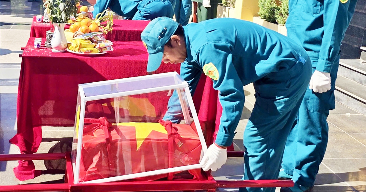 Đắk Lắk truy điệu và an táng 2 hài cốt liệt sĩ vừa được tìm thấy