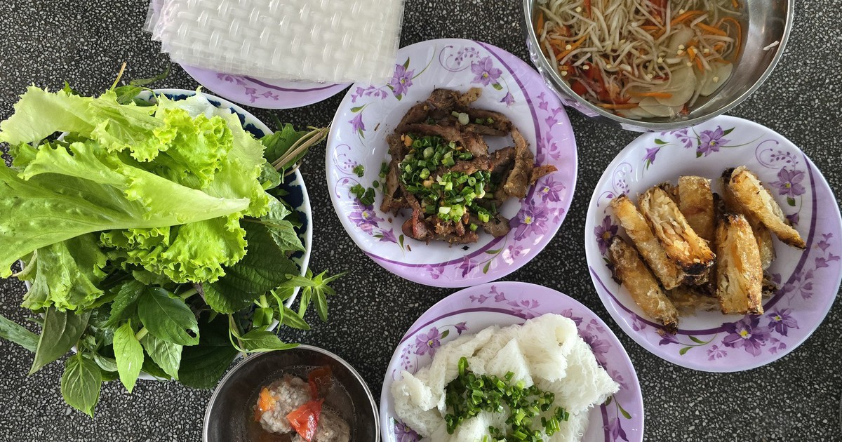 Bánh hỏi Dốc Quận, làm thủ công, dân Long Điền mê tít