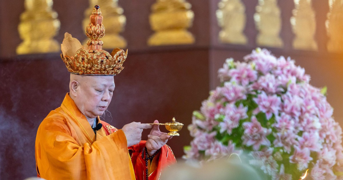Lễ trai đàn chẩn tế siêu tiến anh linh các liệt sĩ ở Học viện Phật giáo tại TP.HCM