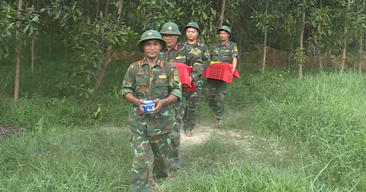 Tìm thấy 10 hài cốt liệt sĩ tại chiến trường Câu Nhi, nơi 93 chiến sĩ hy sinh