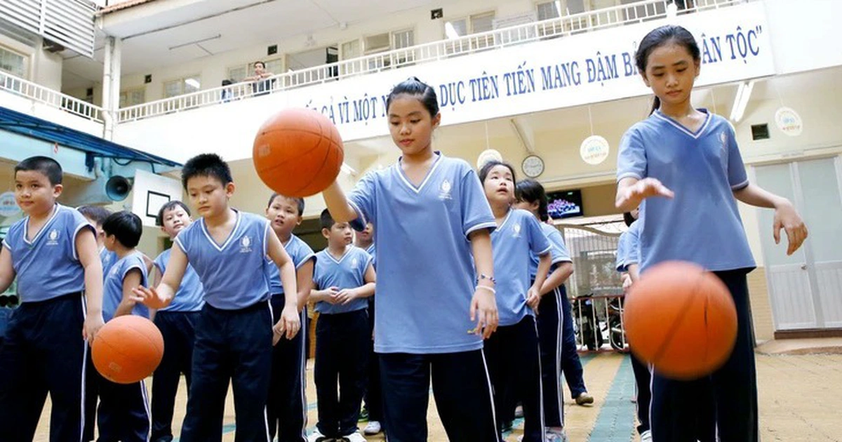 Khuyến khích mỗi học sinh chọn một môn thể thao, một loại hình nghệ thuật