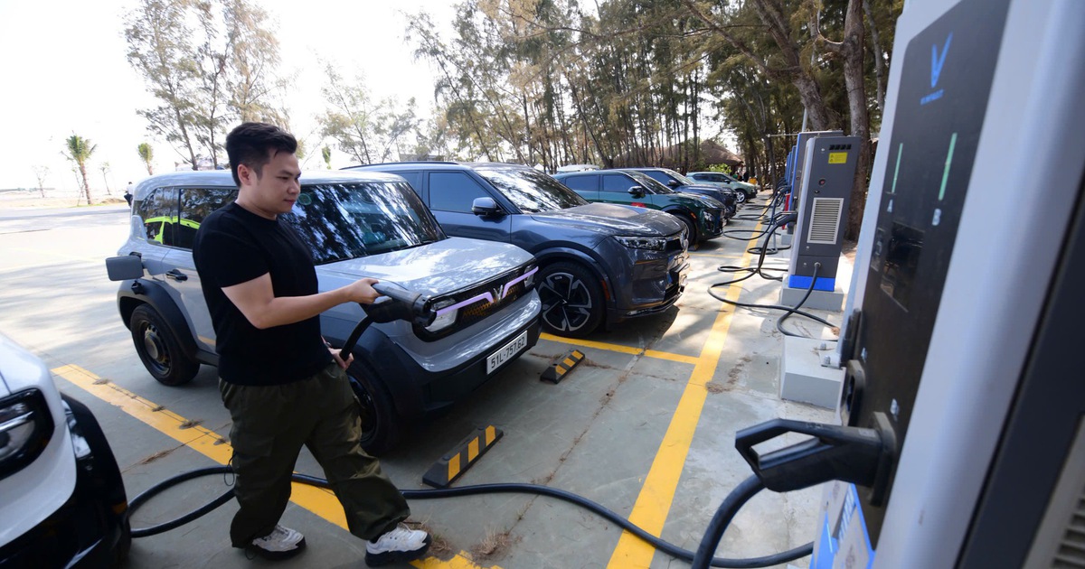 V-Green tạm dừng nhận hồ sơ nhượng quyền trạm sạc mới, vì sao?