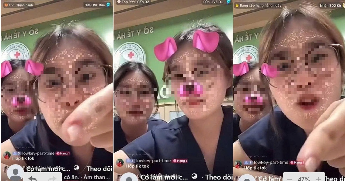 Hai sinh viên y khoa vừa livestream vừa chửi thề, bệnh viện ra thông báo khẩn