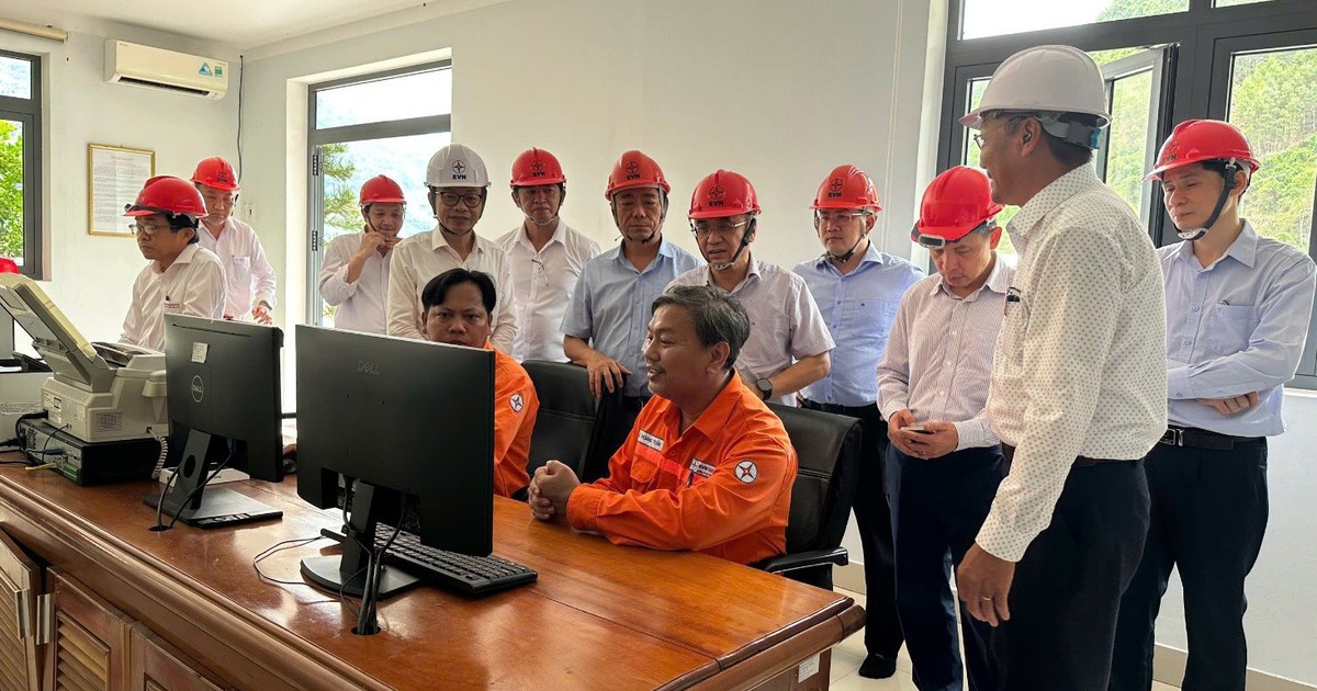 EVN kiểm tra an toàn và phòng chống thiên tai tại Công ty Cổ phần Thủy điện A Vương