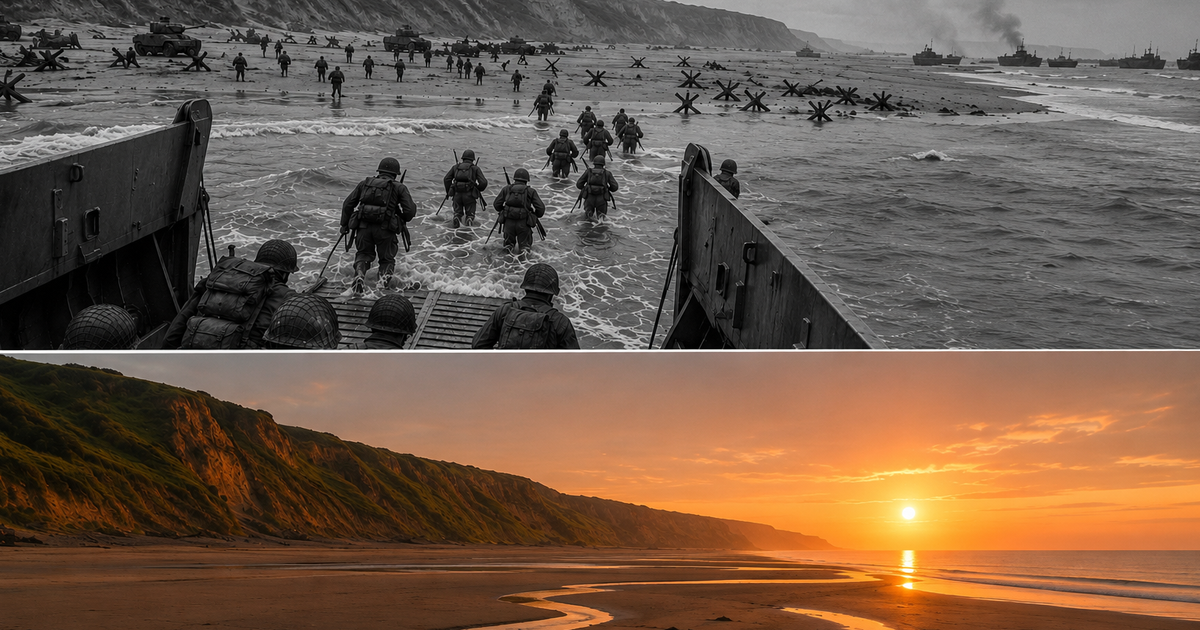 Bãi đổ bộ D-Day lịch sử được UNESCO công nhận là Di sản Thế giới