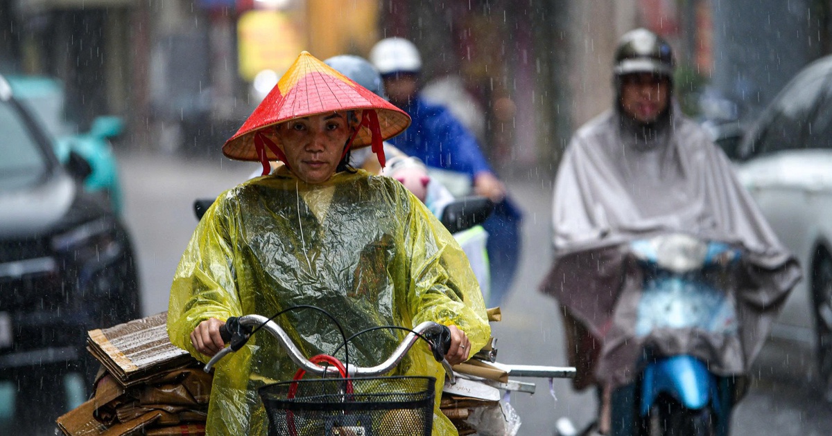 Thời tiết hôm nay 27-7: Miền Bắc và miền Nam mưa to đến rất to