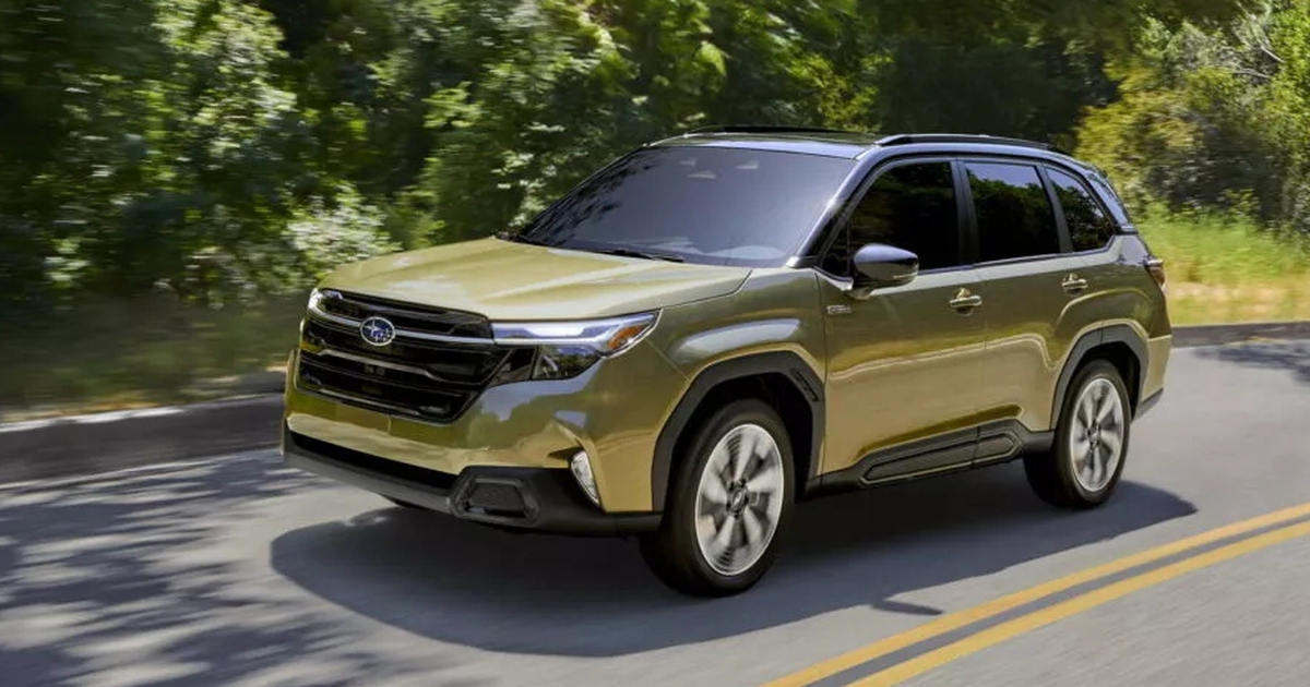 Subaru Forester sắp thêm bản hybrid ở Việt Nam, dự kiến ra mắt tháng 10