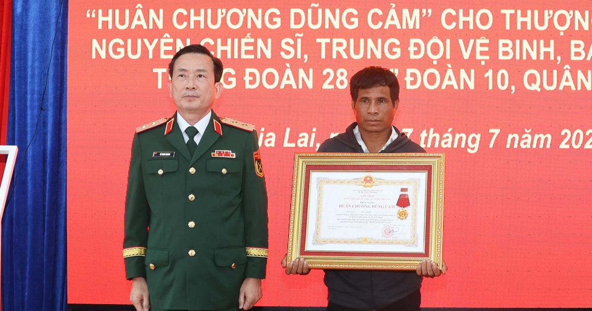 Thêm hỗ trợ cho gia đình người chiến sĩ dũng cảm quên mình cứu người
