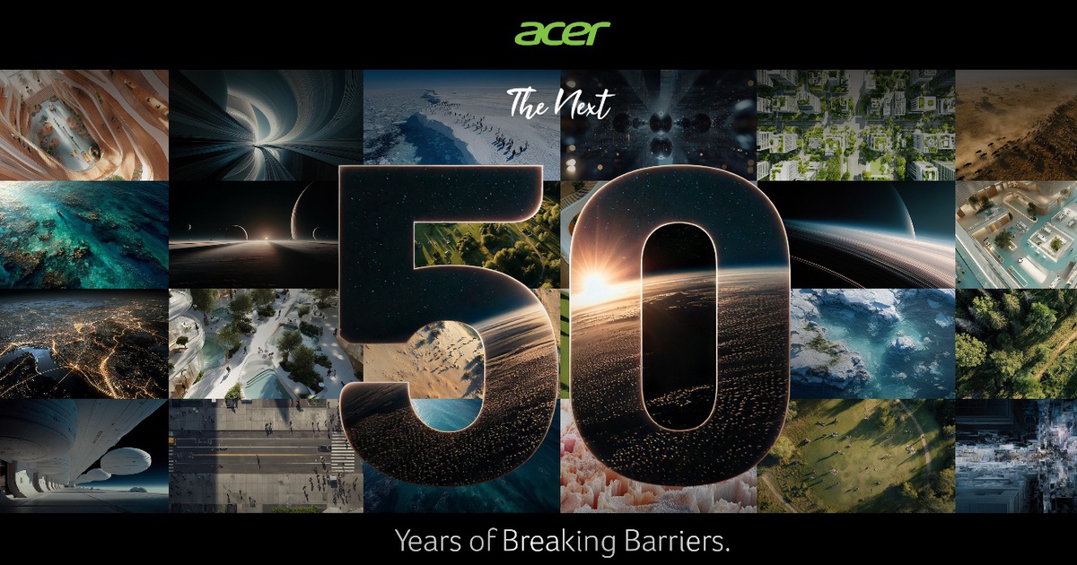 Acer kỷ niệm 10 năm Acer Day với thông điệp ‘Shift The Game’