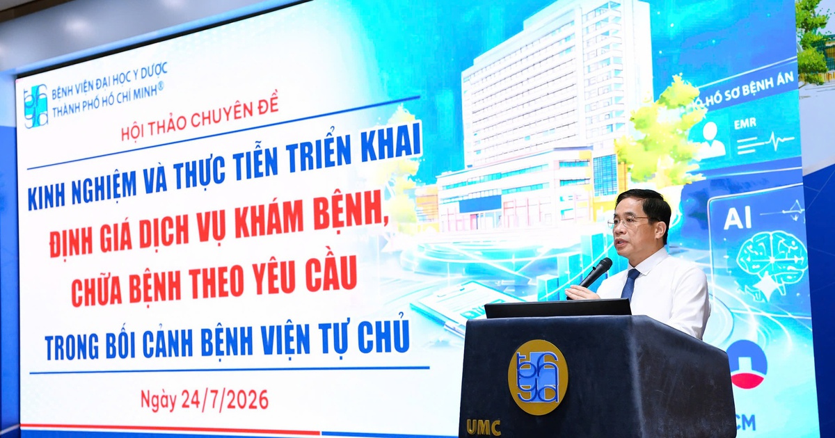 Hội thảo về định giá dịch vụ khám bệnh, chữa bệnh theo yêu cầu